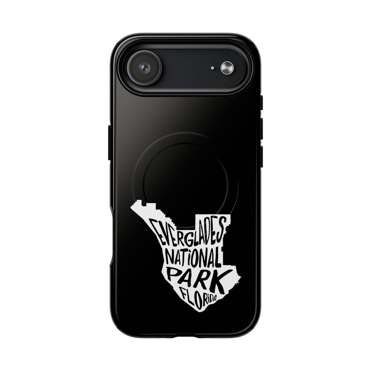 Everglades National Park iPhone Case with MagSafe - Map Design