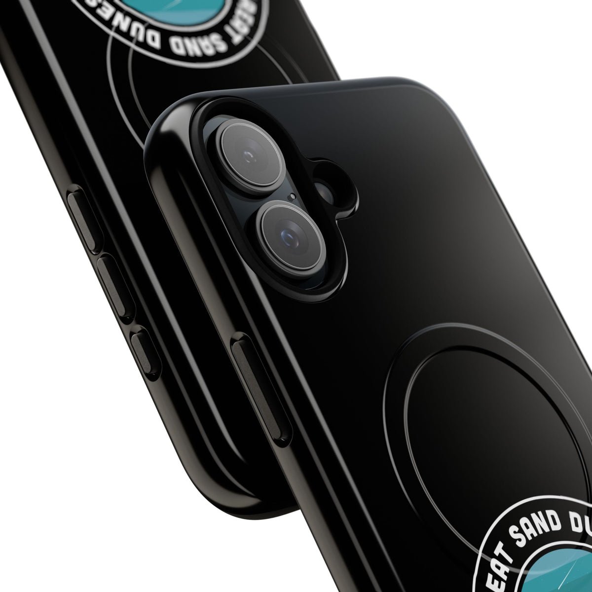 Great Sand Dunes National Park iPhone Case with MagSafe - Round Emblem Design