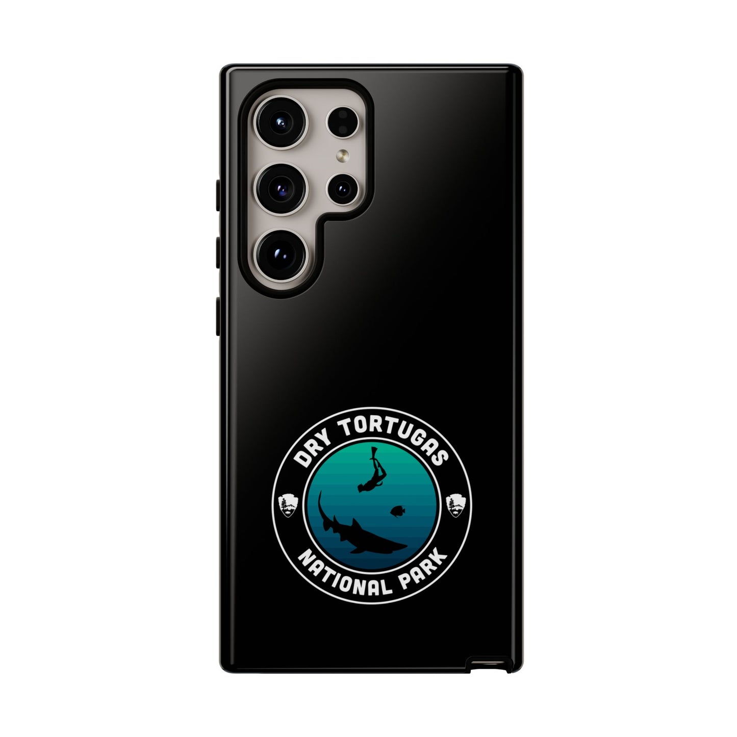 Dry Tortugas National Park Phone Case - Round Emblem Design