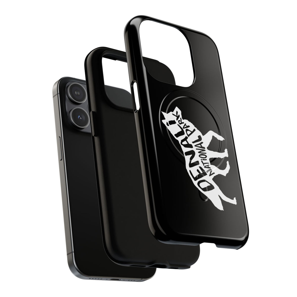 Denali National Park iPhone Case with MagSafe - Wolf Design