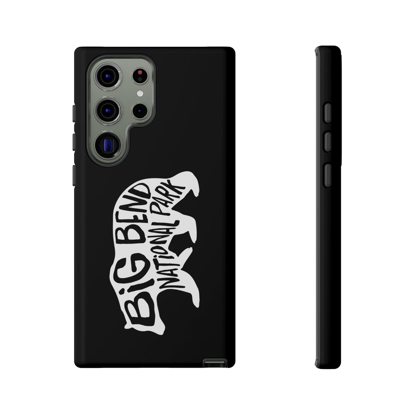 Big Bend National Park Phone Case - Black Bear Design