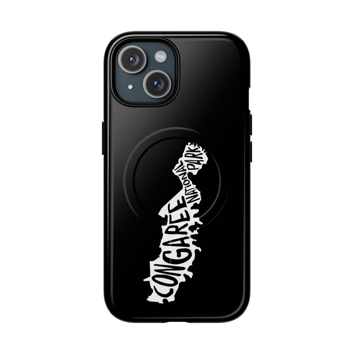 Congaree National Park iPhone Case with MagSafe - Map Design