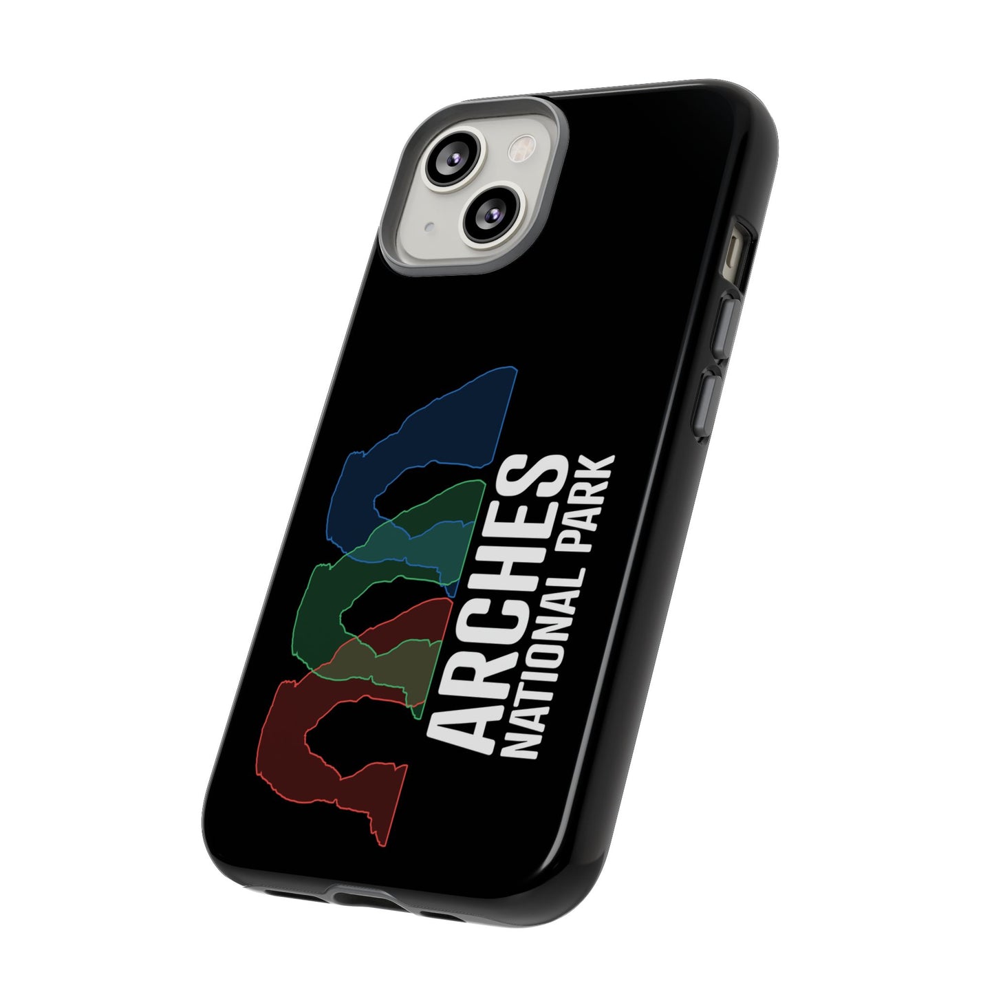 Arches National Park Phone Case - Delicate Arch Histogram Design