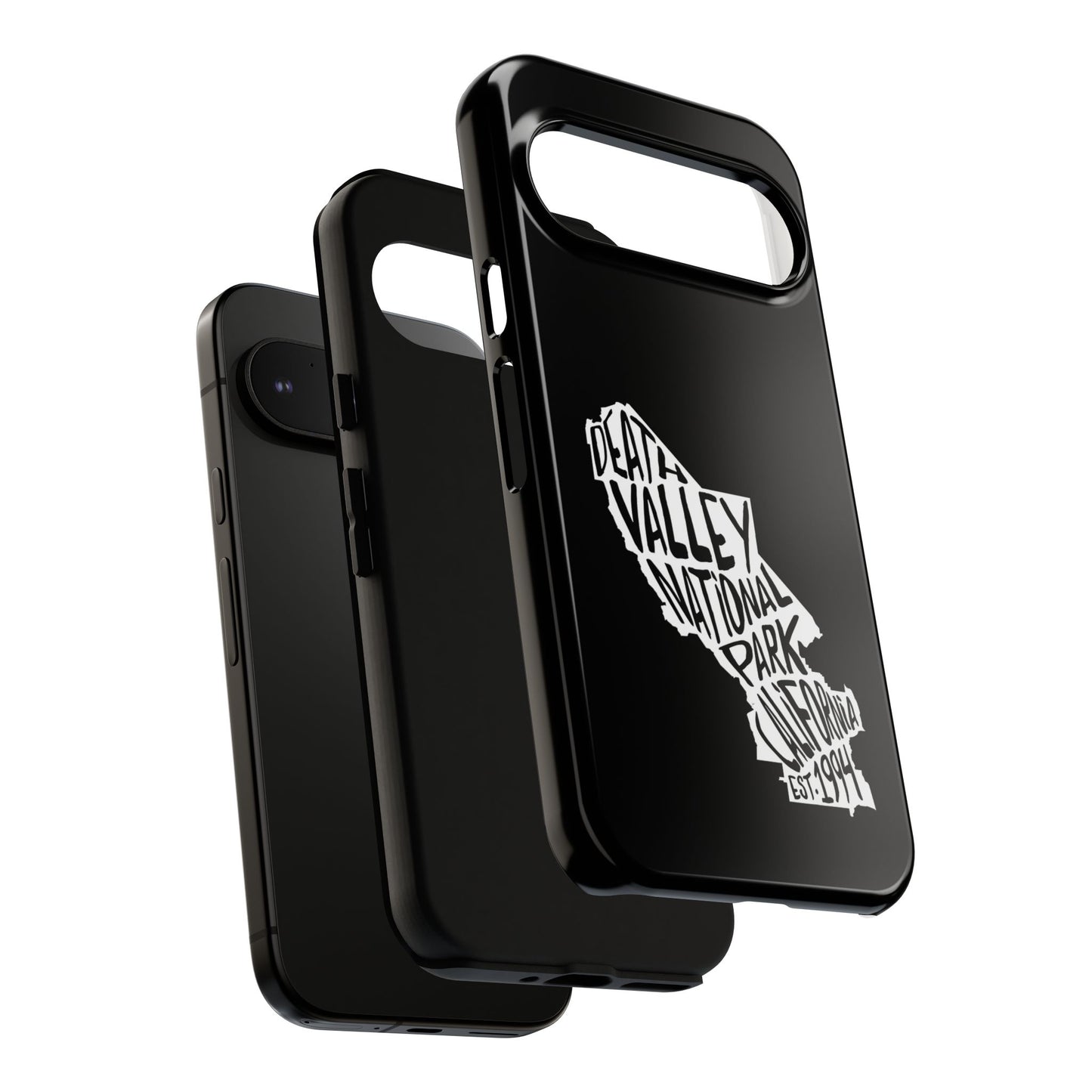 Death Valley National Park Phone Case - Map Design