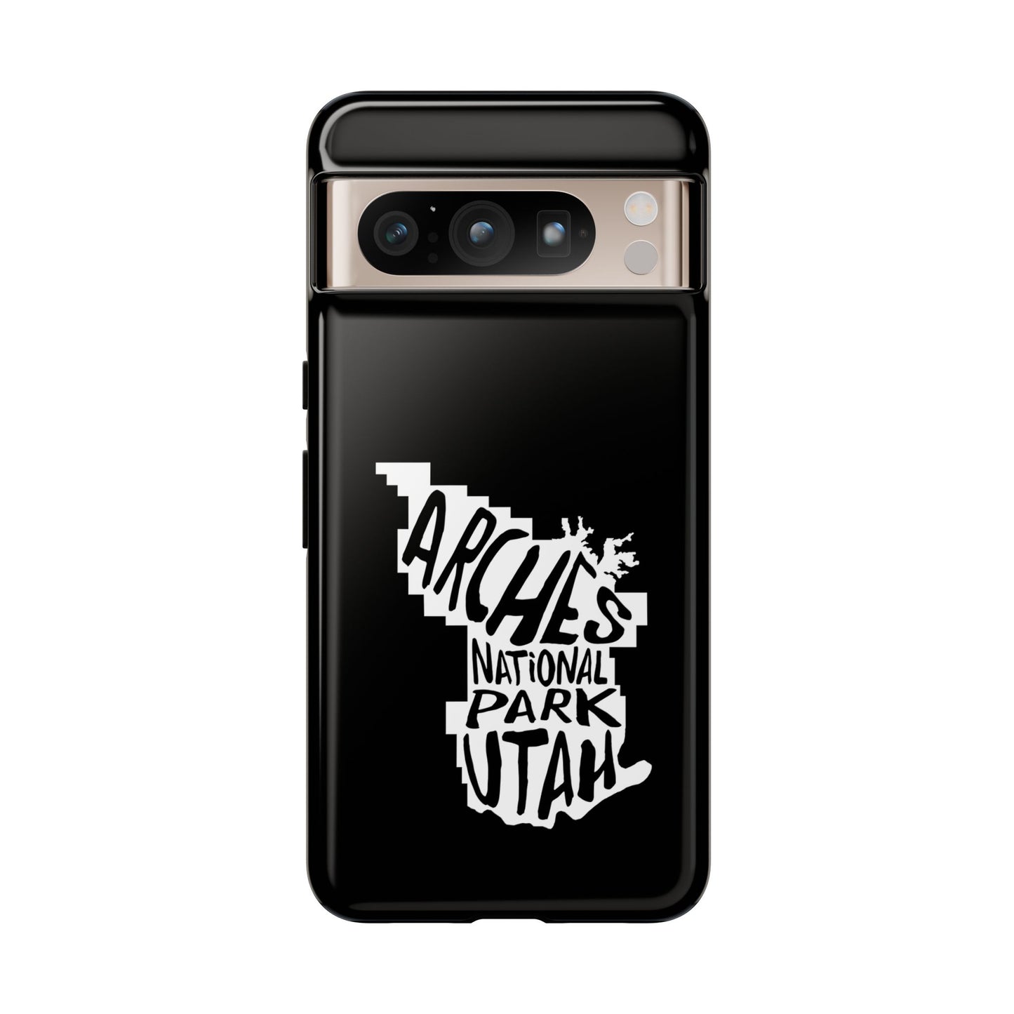 Arches National Park Phone Case - Map Design