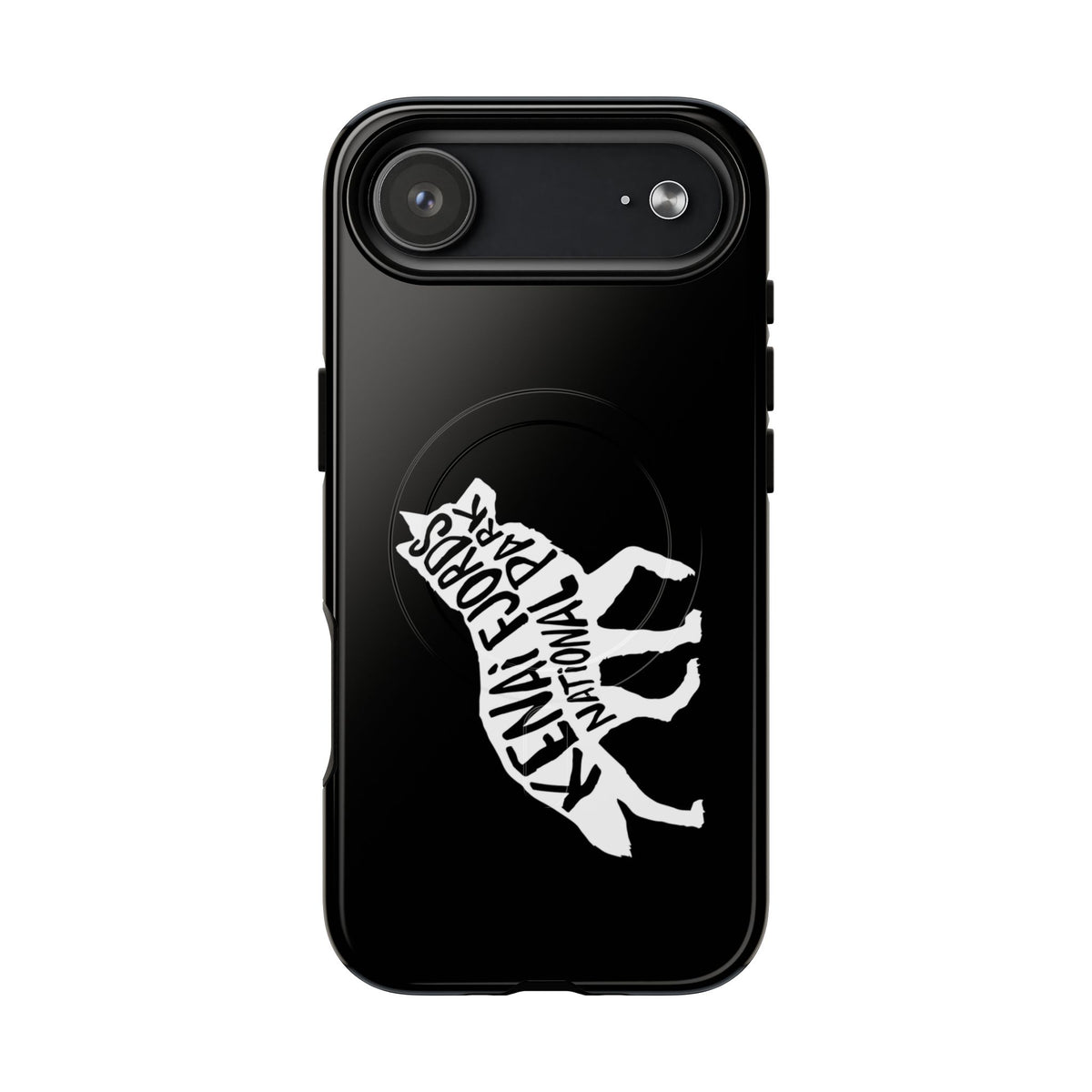 Kenai Fjords National Park iPhone Case with MagSafe - Wolf Design