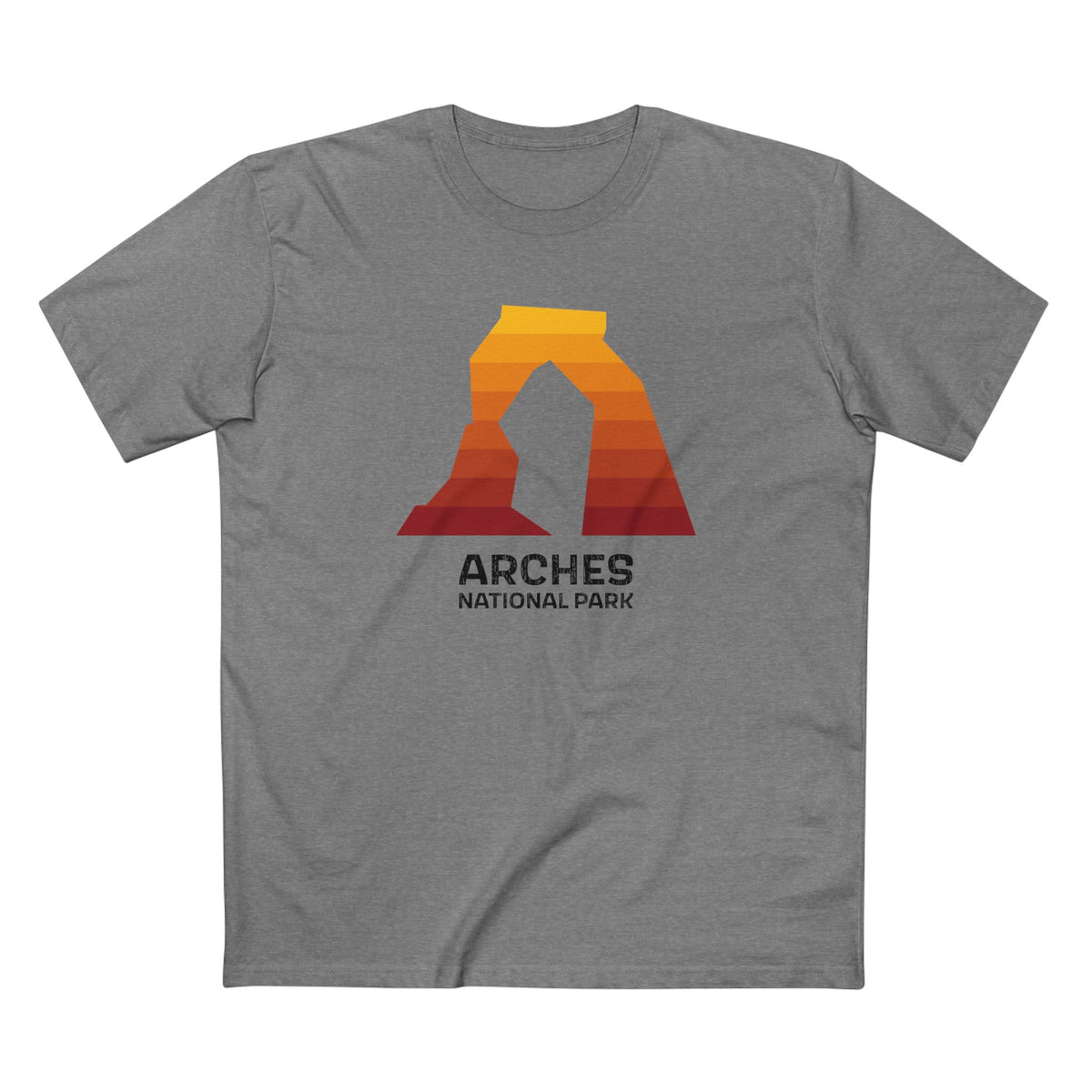 Arches National Park T-Shirt Delicate Arch in Athletic Heather