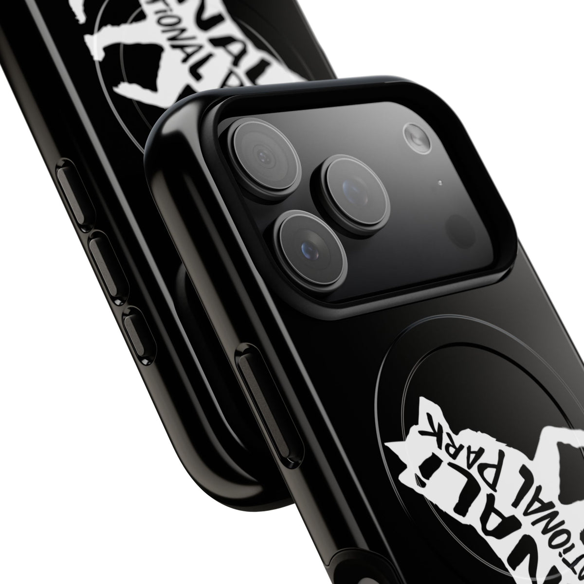 Denali National Park iPhone Case with MagSafe - Wolf Design