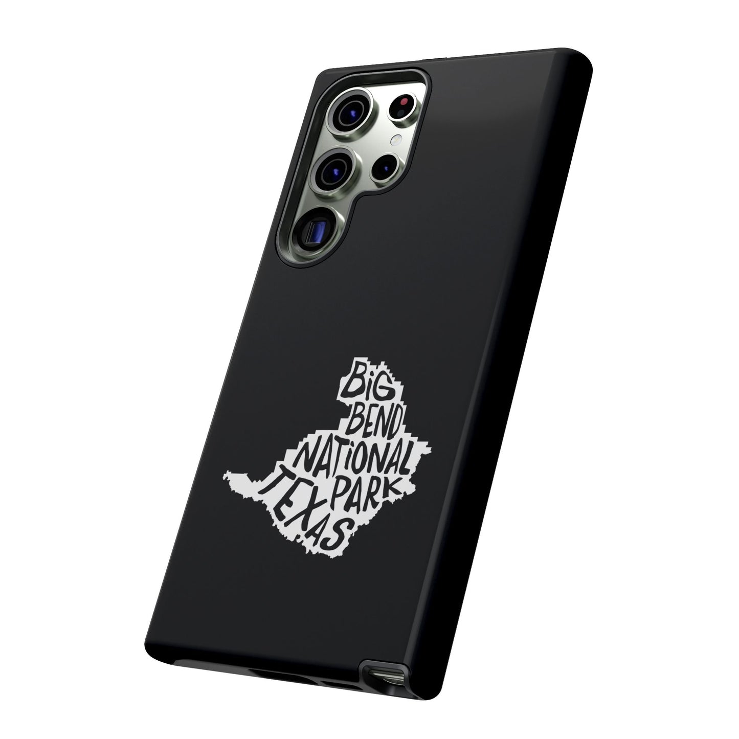 Big Bend National Park Phone Case - Map Design