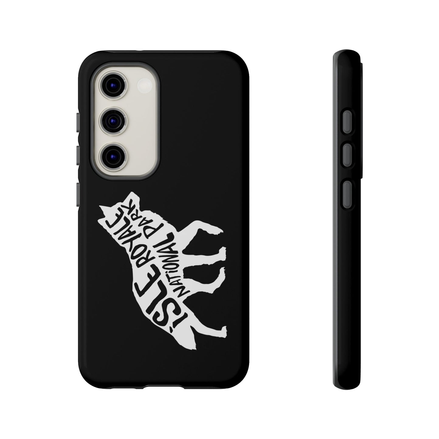 Isle Royale National Park Phone Case - Wolf Design