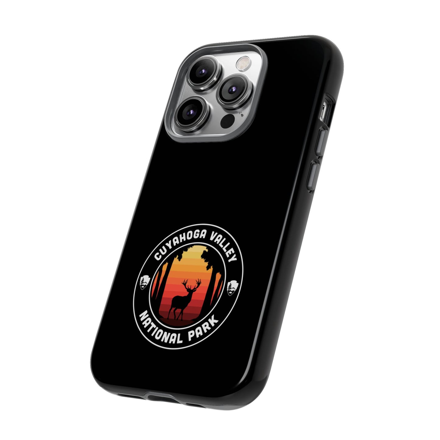 Cuyahoga Valley National Park Phone Case - Round Emblem Design
