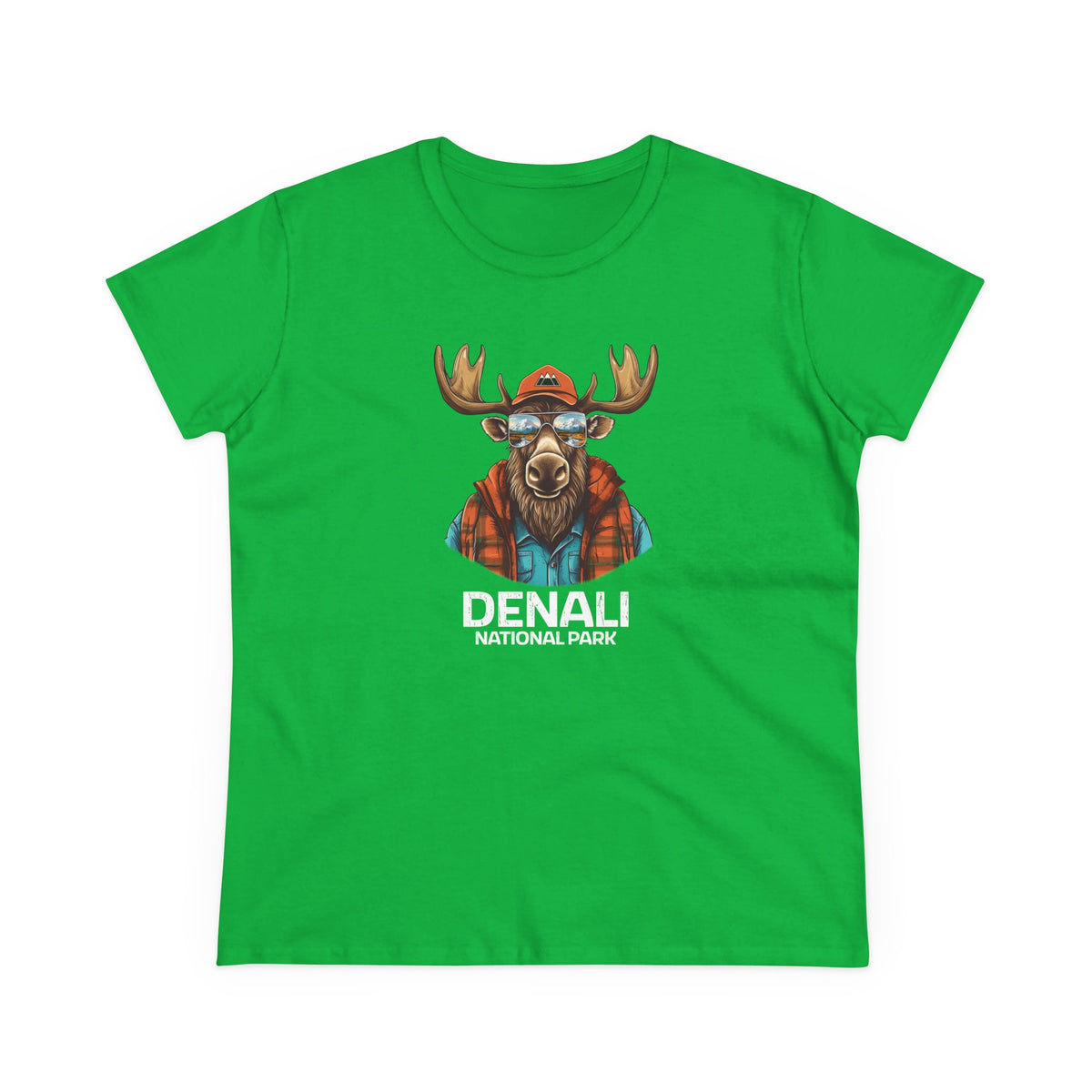Denali National Park Women's T-Shirt - Cool Moose
