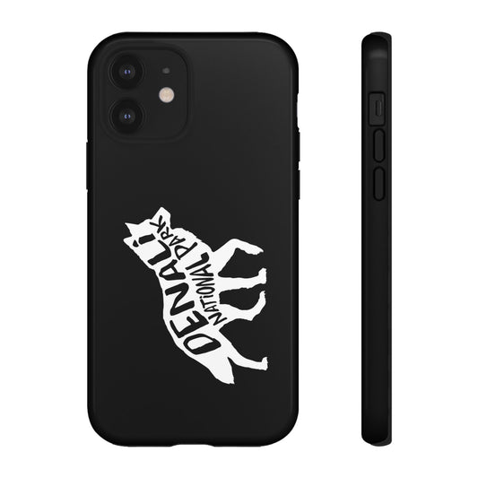 Denali National Park Phone Case - Wolf Design