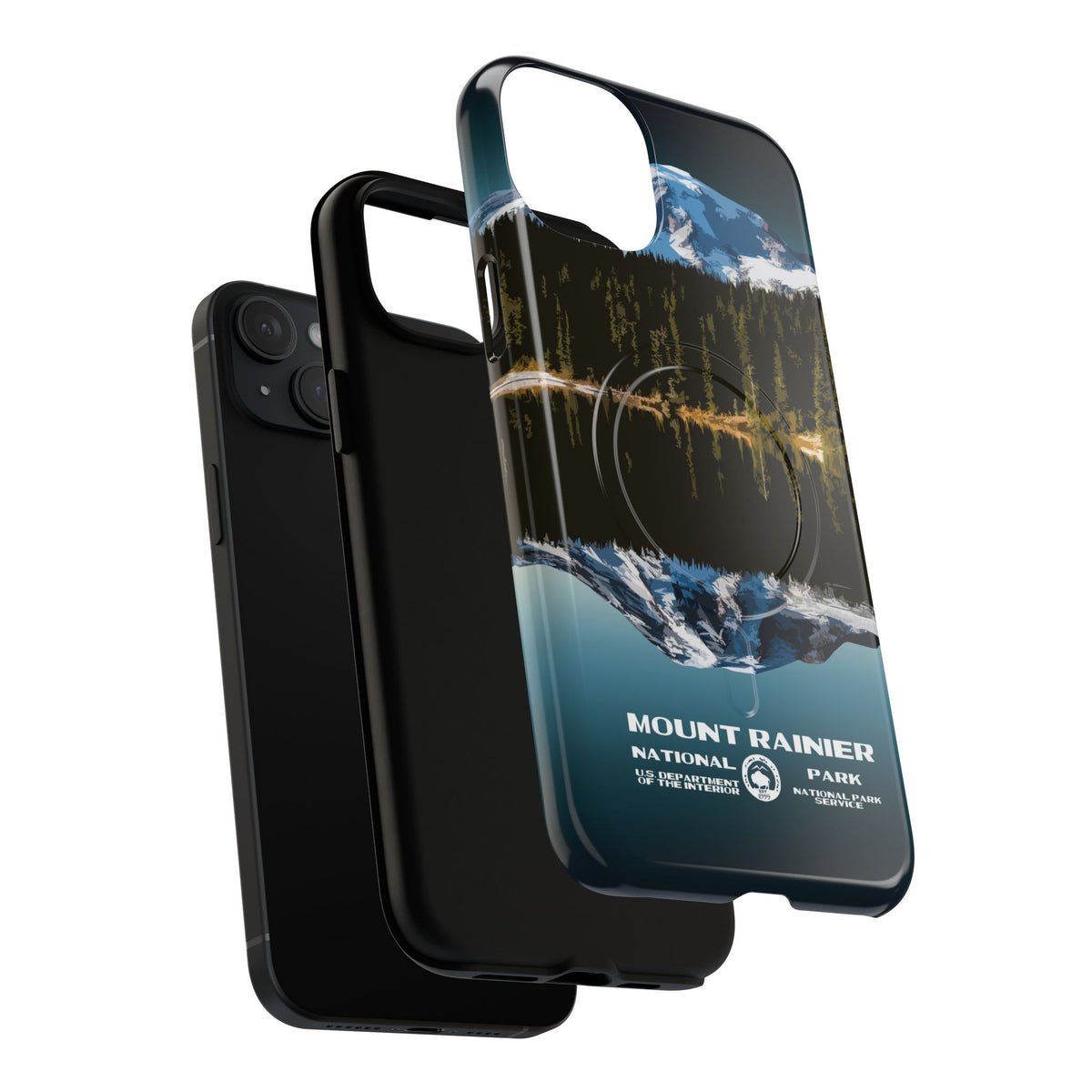 Mount Rainier National Park iPhone Case with MagSafe - WPA Design