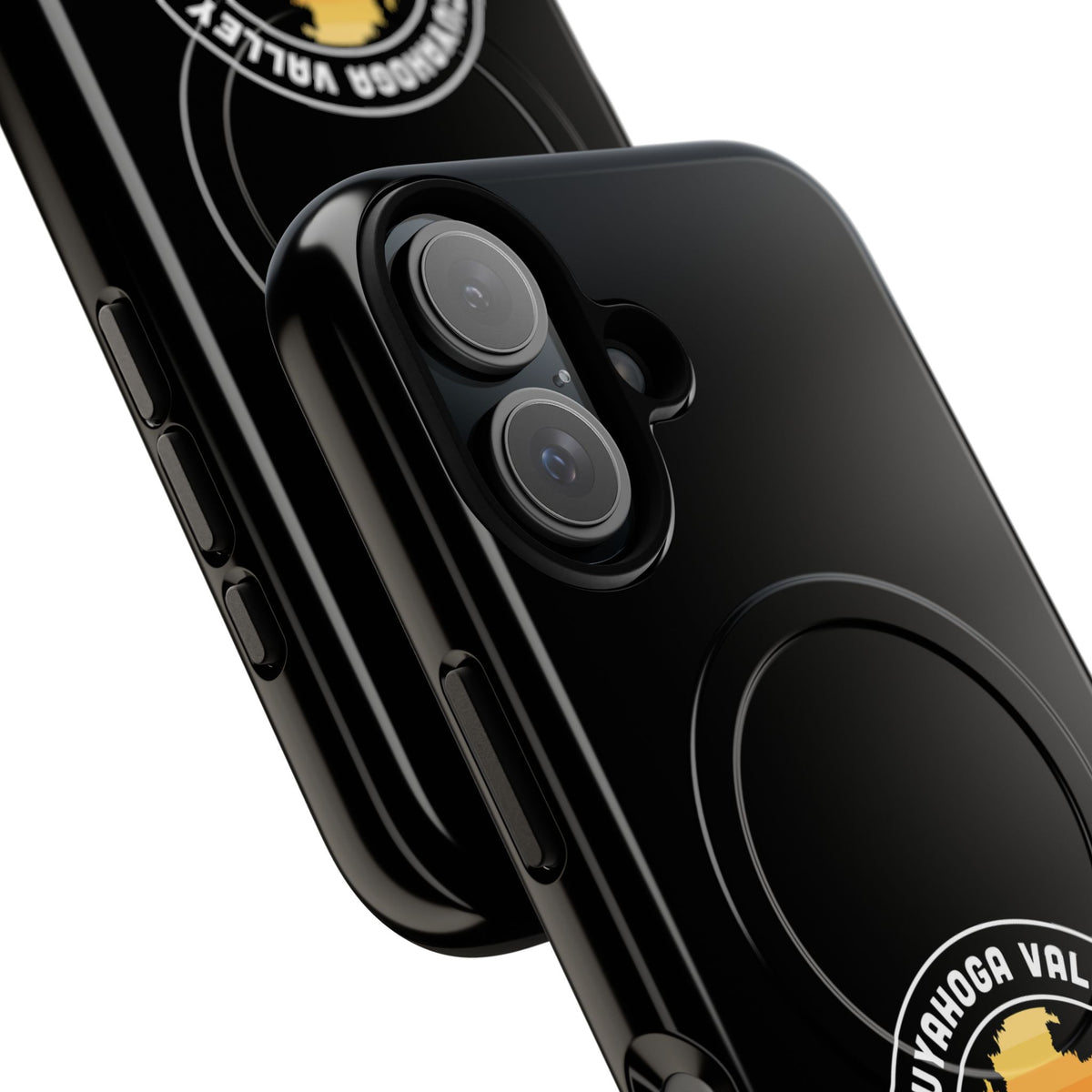 Cuyahoga Valley National Park iPhone Case with MagSafe - Round Emblem Design