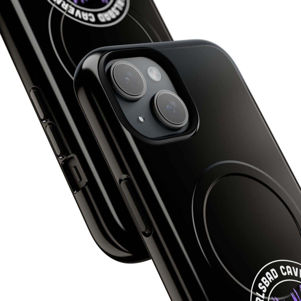 Carlsbad Caverns National Park iPhone Case with MagSafe - Round Emblem Design
