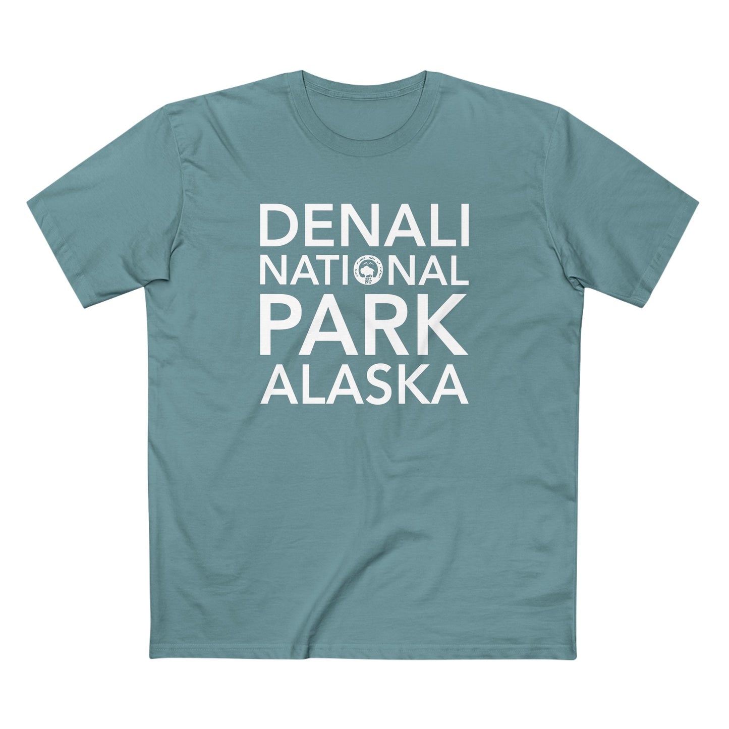 Denali National Park T-Shirt Block Text