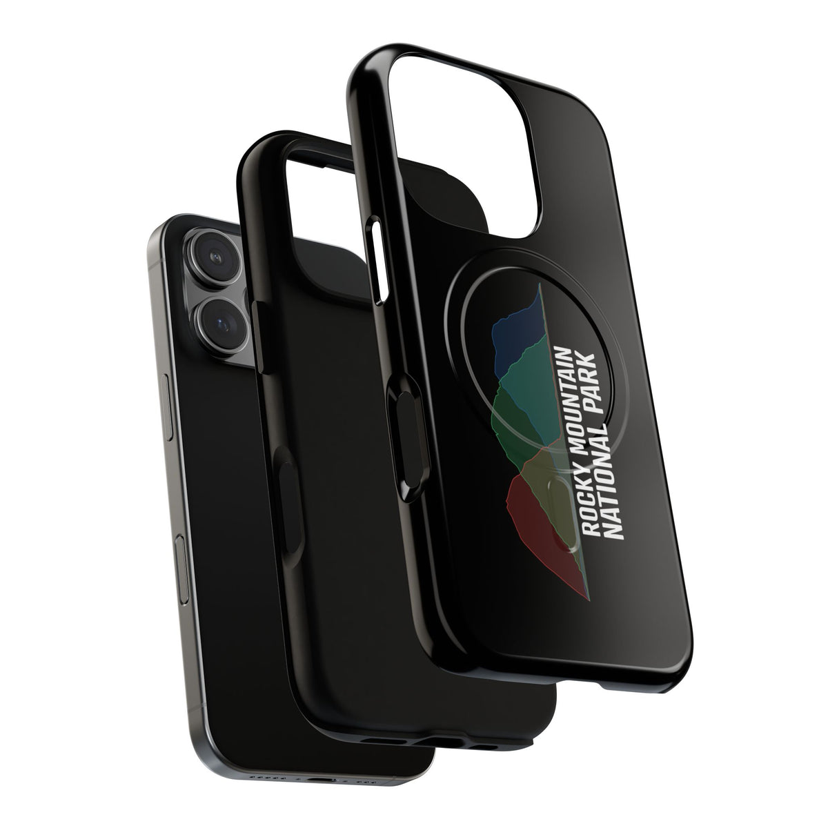 Rocky Mountain National Park iPhone Case with MagSafe - Histogram Design