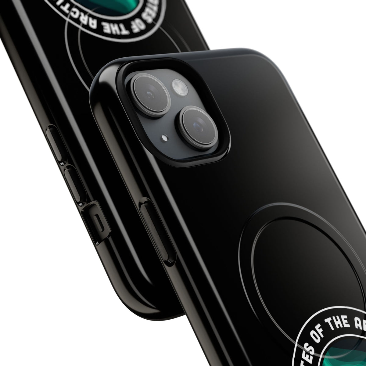 Gates of the Arctic National Park iPhone Case with MagSafe - Round Emblem Design