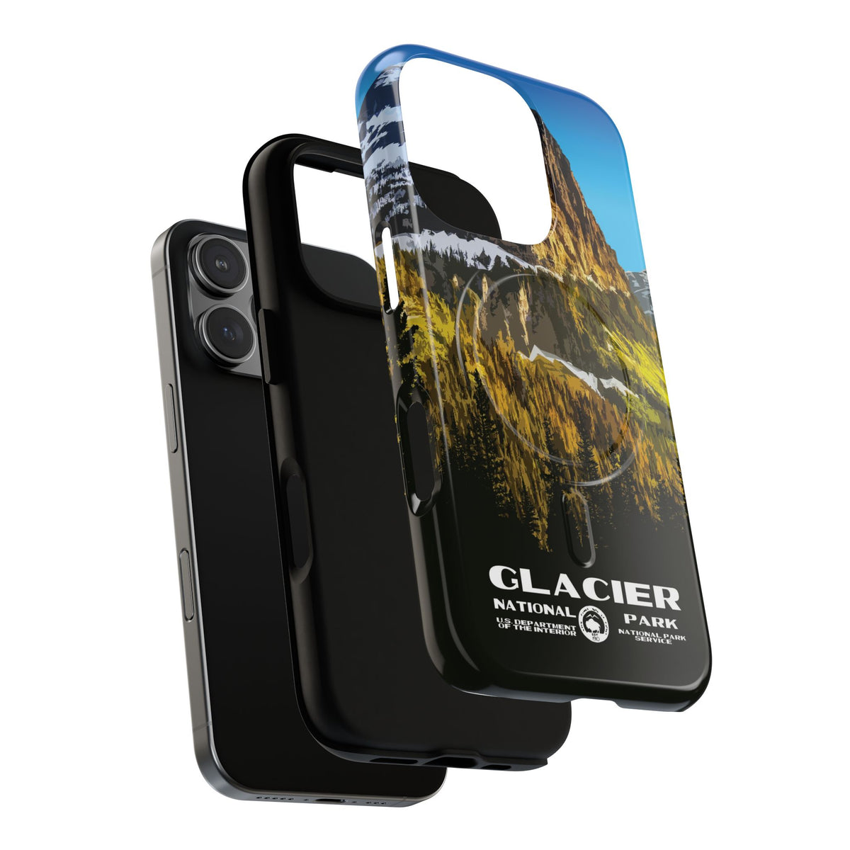 Glacier National Park iPhone Case with MagSafe - WPA Design