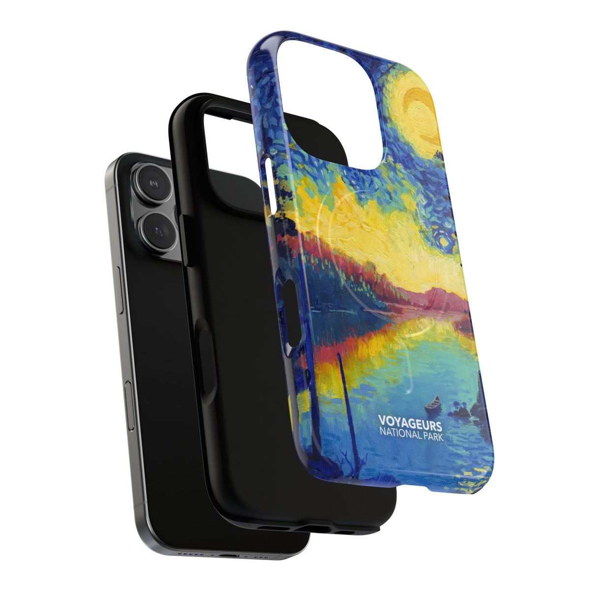 Voyageurs National Park iPhone Case with MagSafe - Starry Night