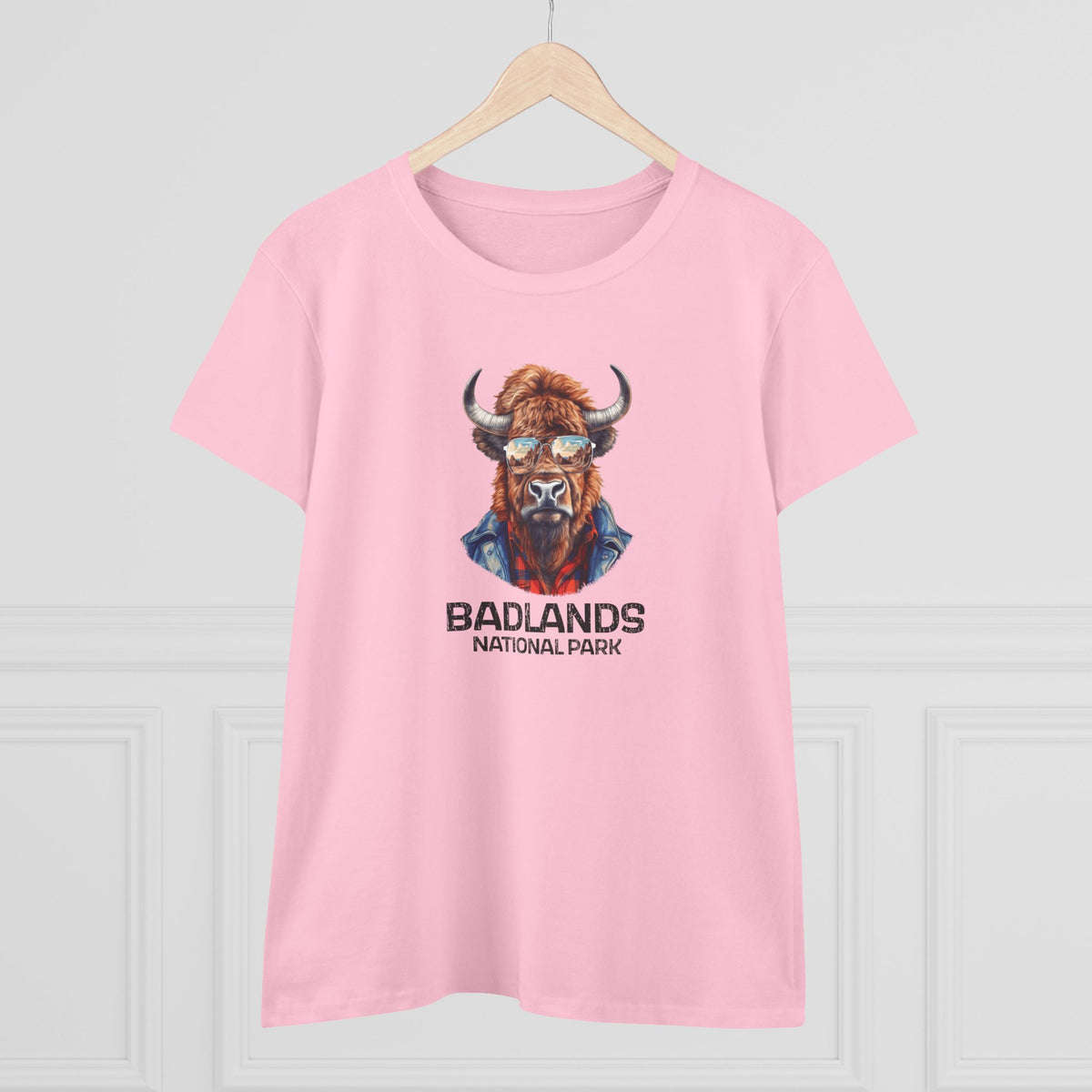 Badlands National Park Women's T-Shirt - Cool Bison