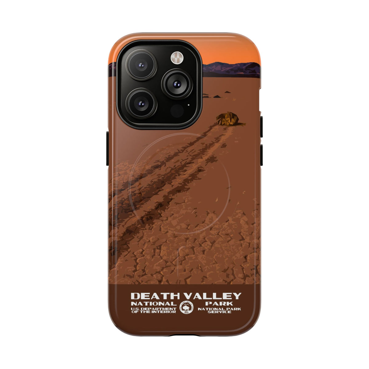 Death Valley National Park iPhone Case with MagSafe - Racetrack Playa