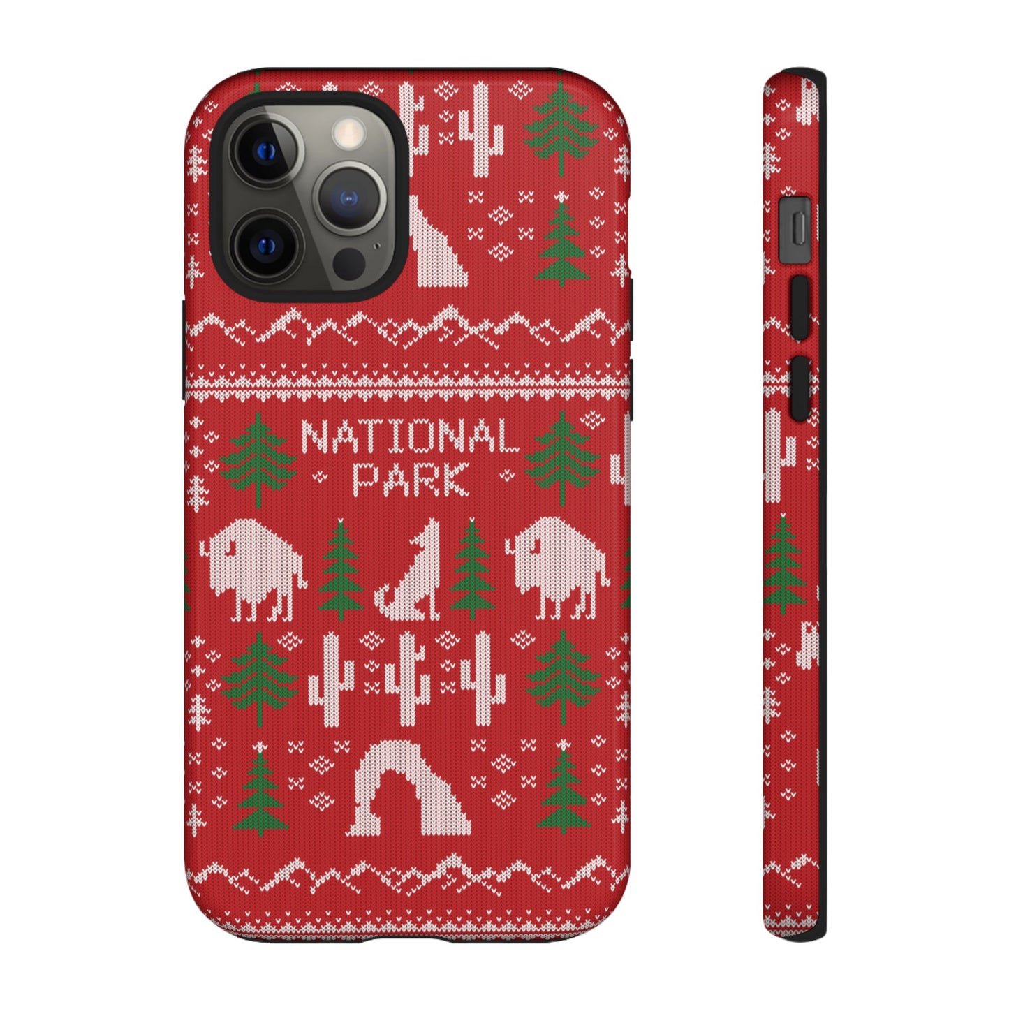 National Park Phone Case - Fair Isle Pattern