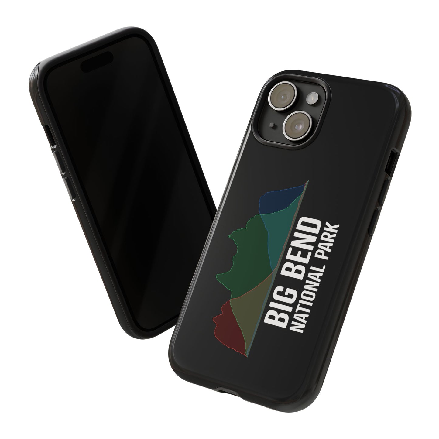 Big Bend National Park Phone Case - Histogram Design