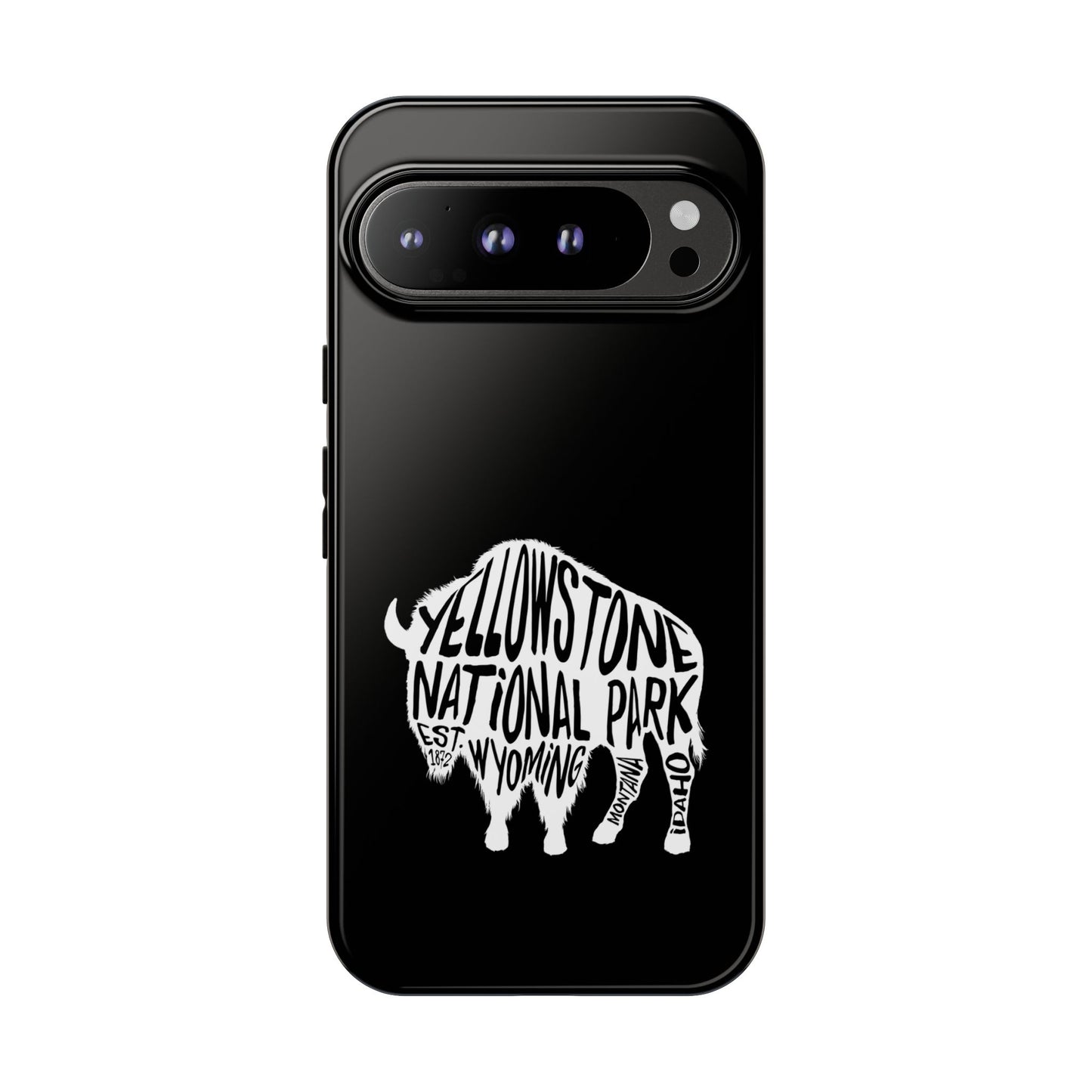 Yellowstone National Park Phone Case - Bison Design