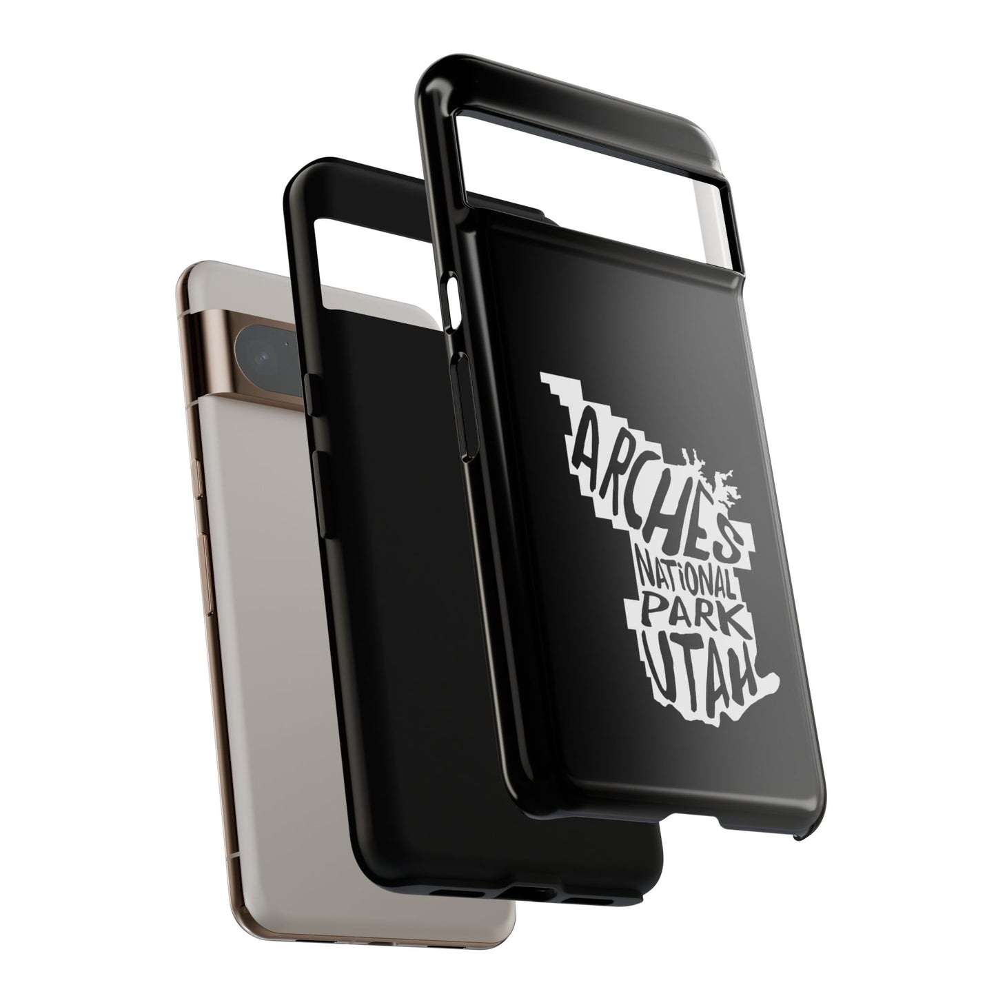 Arches National Park Phone Case - Map Design