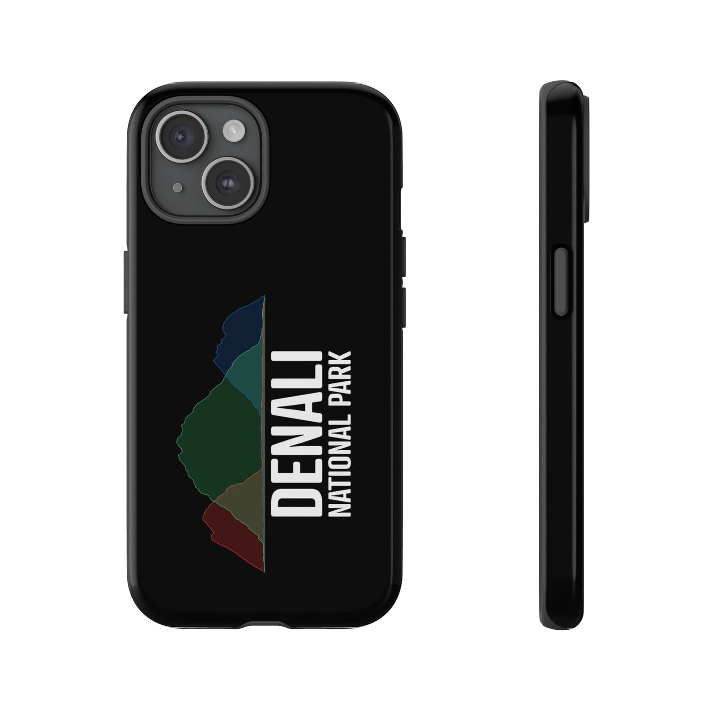 Denali National Park Phone Case - Histogram Design