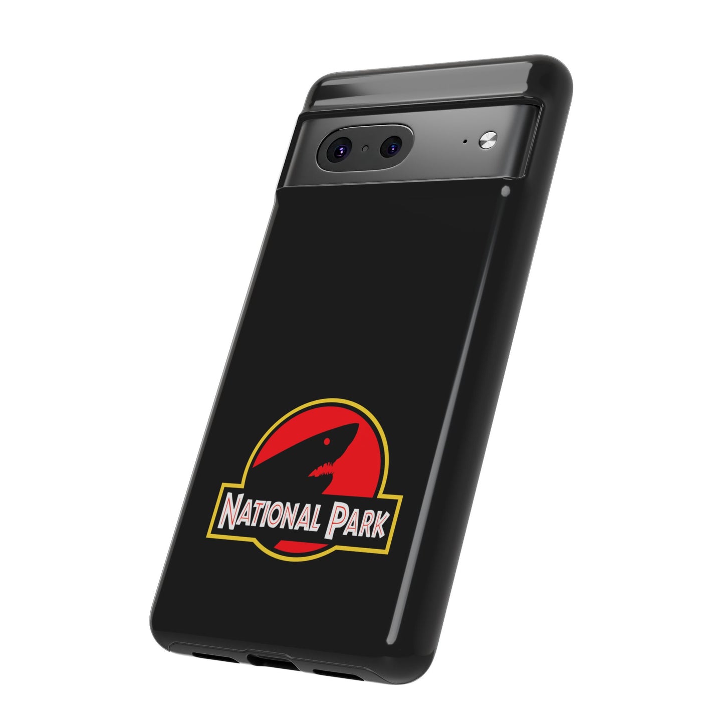 Shark National Park Phone Case - Parody Logo
