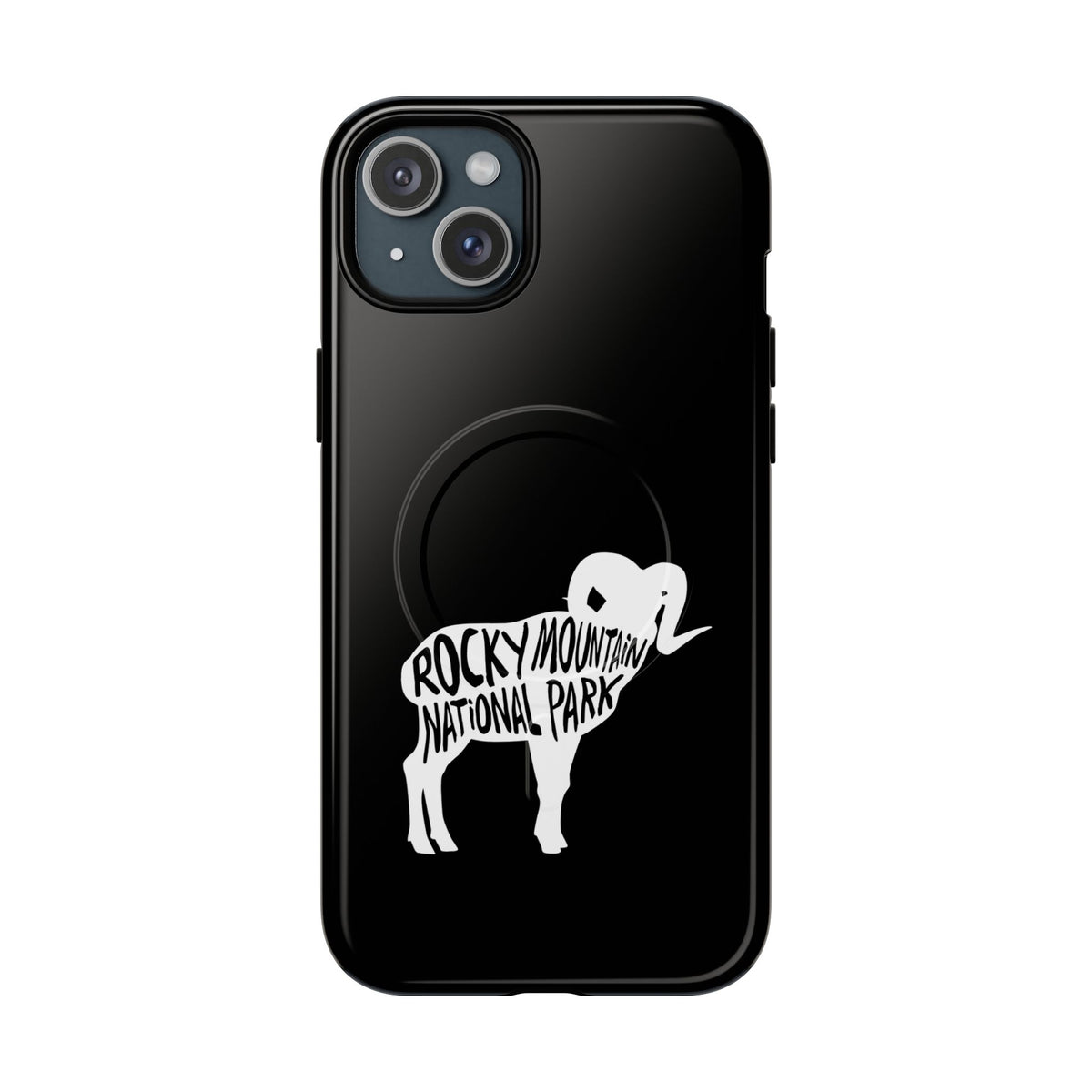 Rocky Mountain National Park iPhone Case with MagSafe - Bighorn Sheep Design