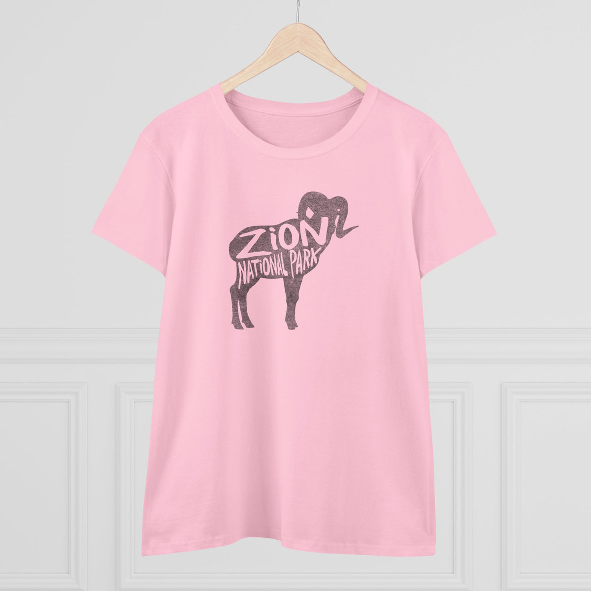 Zion National Park Women's T-Shirt - Bighorn Sheep
