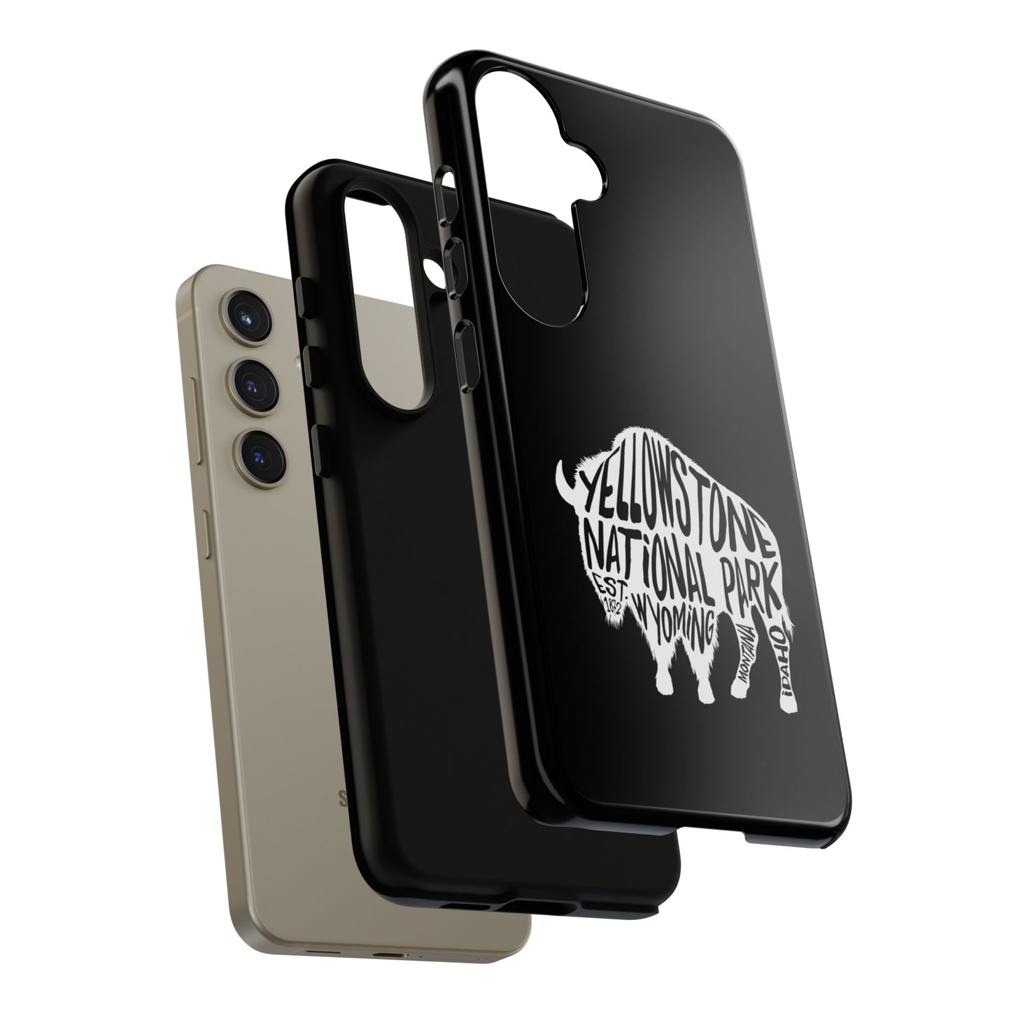 Yellowstone National Park Phone Case - Bison Design