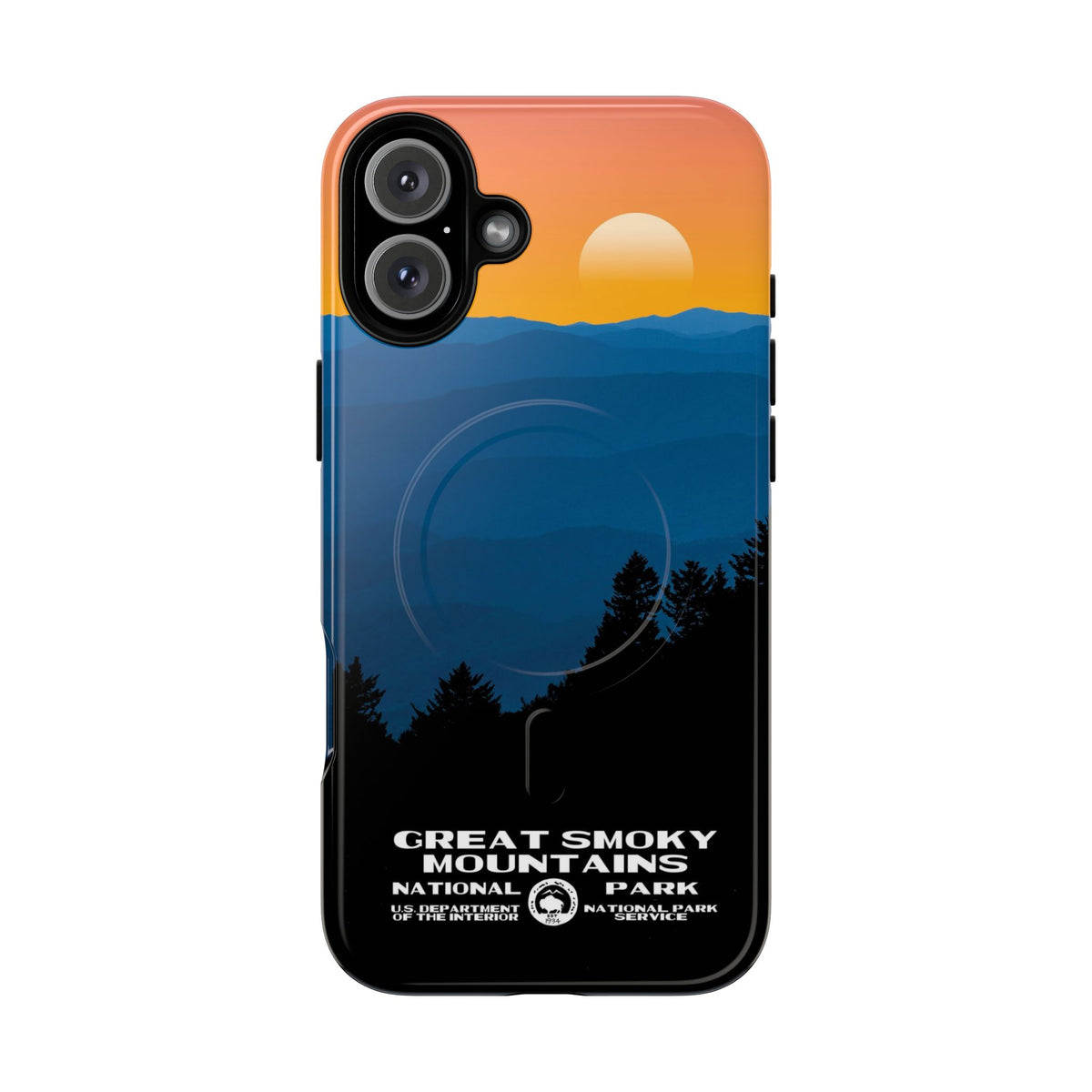 Great Smoky Mountains National Park iPhone Case with MagSafe - WPA Design