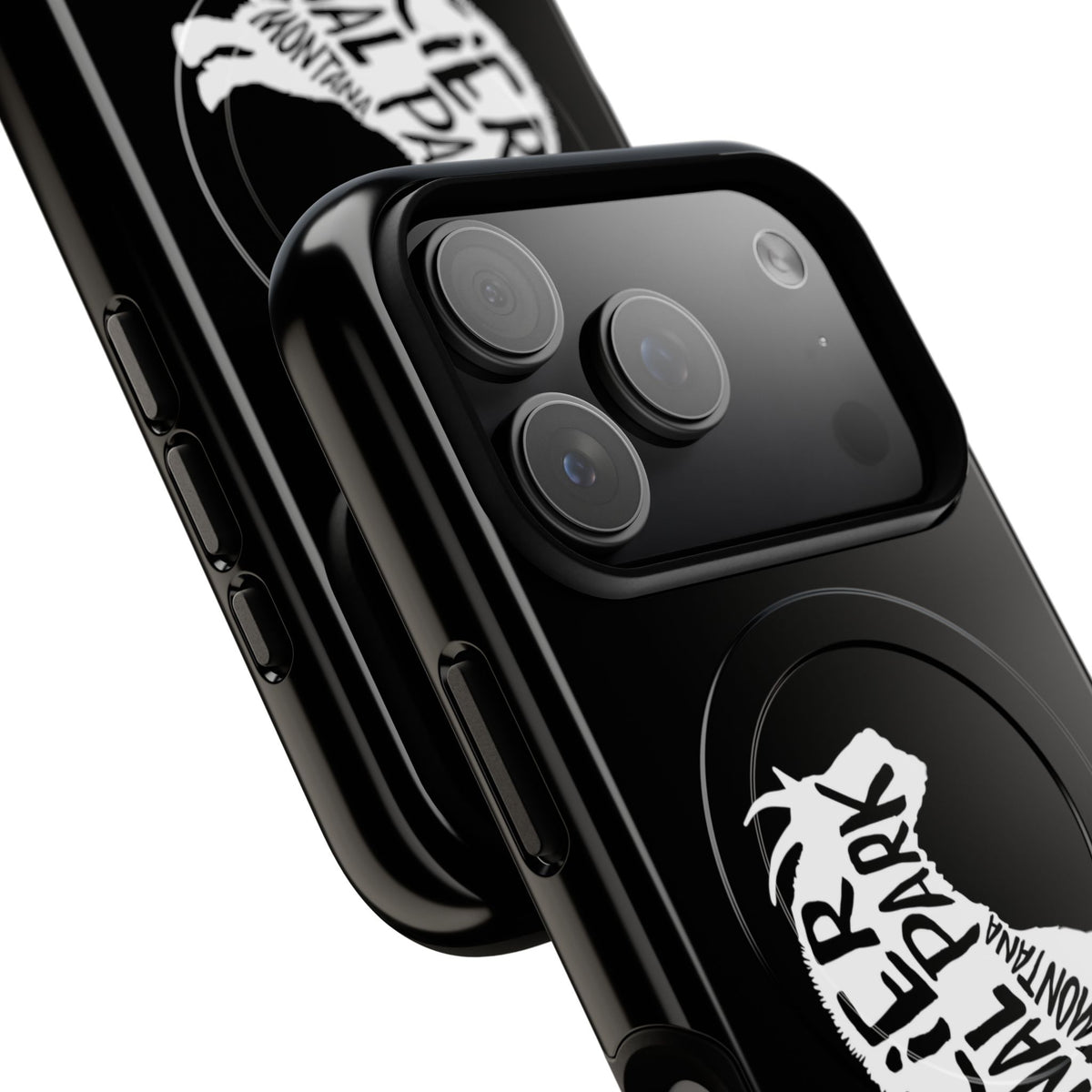 Glacier National Park iPhone Case with MagSafe - Mountain Goat Design