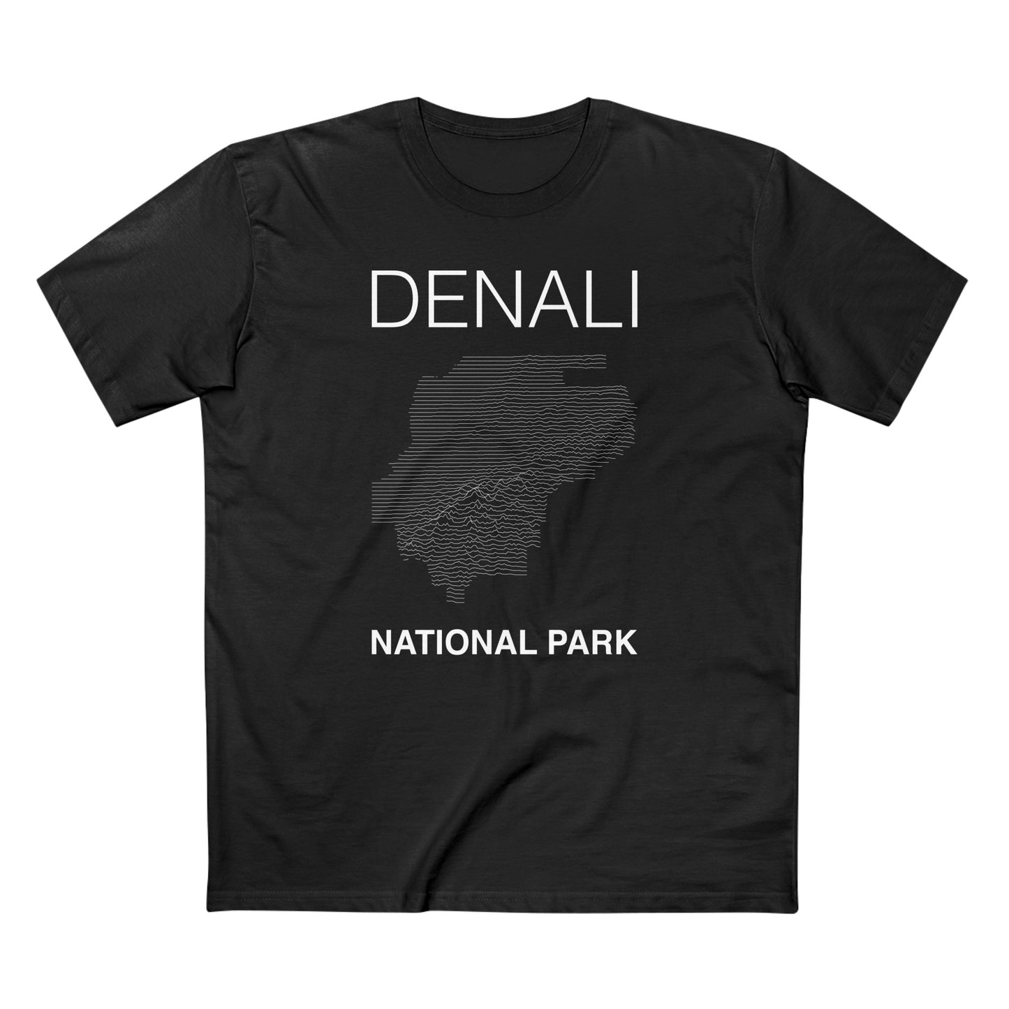 Denali National Park T-Shirt Lines