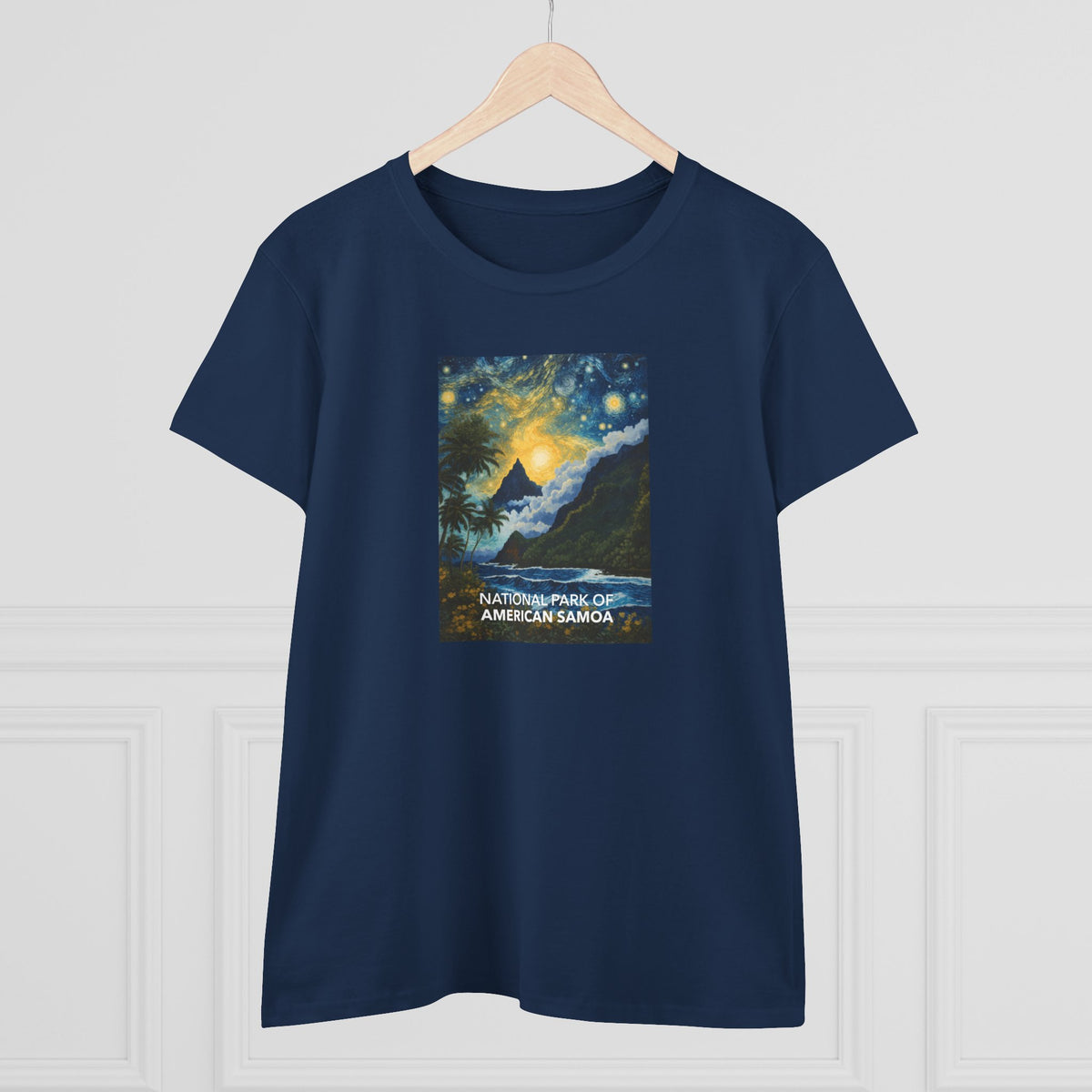 National Park of American Samoa Women's T-Shirt - Starry Night