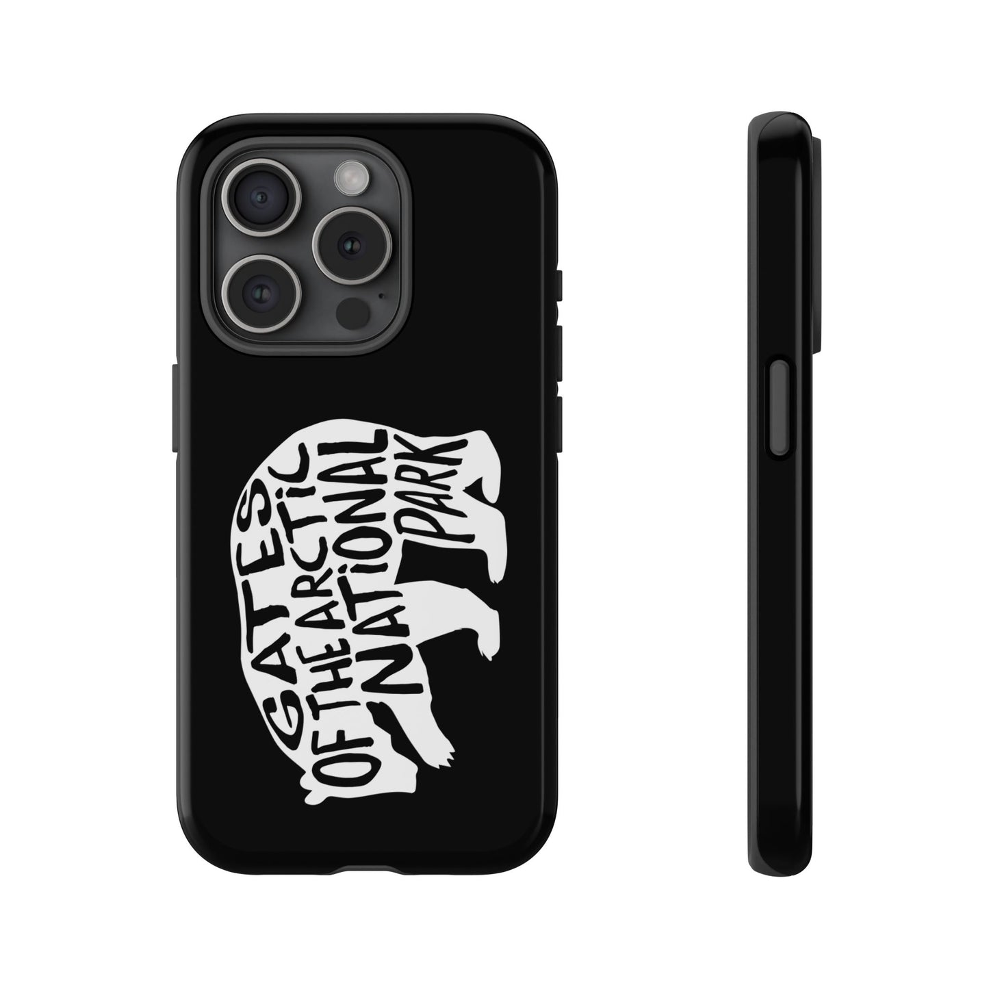 Gates of the Arctic National Park Phone Case - Grizzly Bear Design