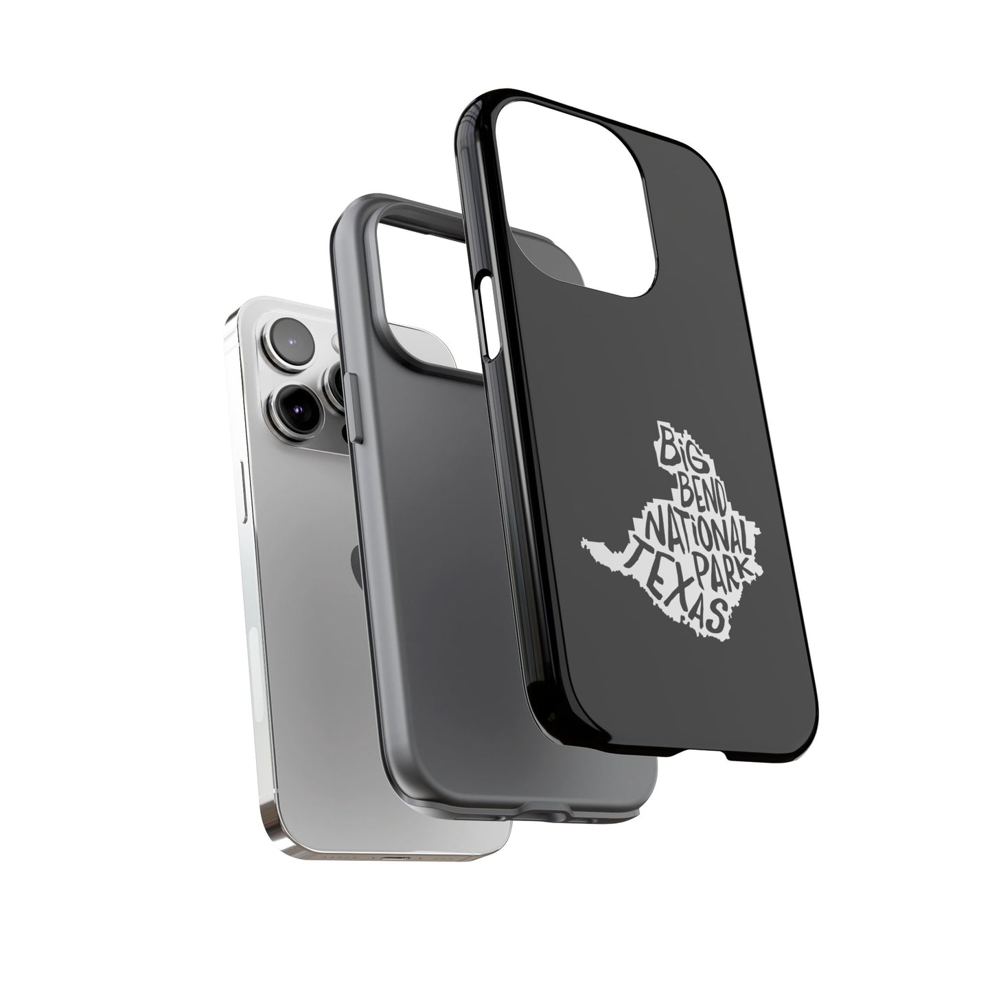 Big Bend National Park Phone Case - Map Design