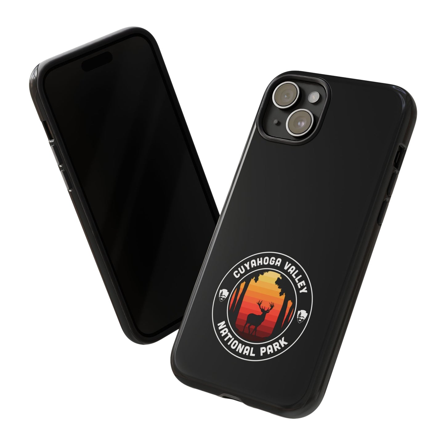 Cuyahoga Valley National Park Phone Case - Round Emblem Design