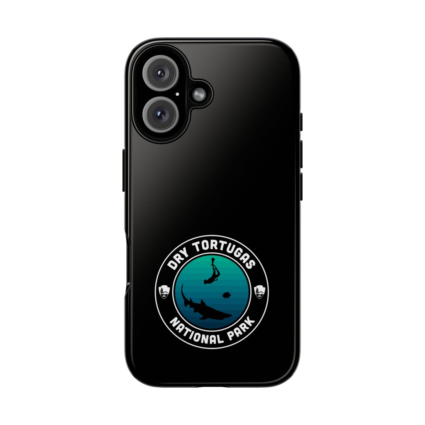 Dry Tortugas National Park Phone Case - Round Emblem Design