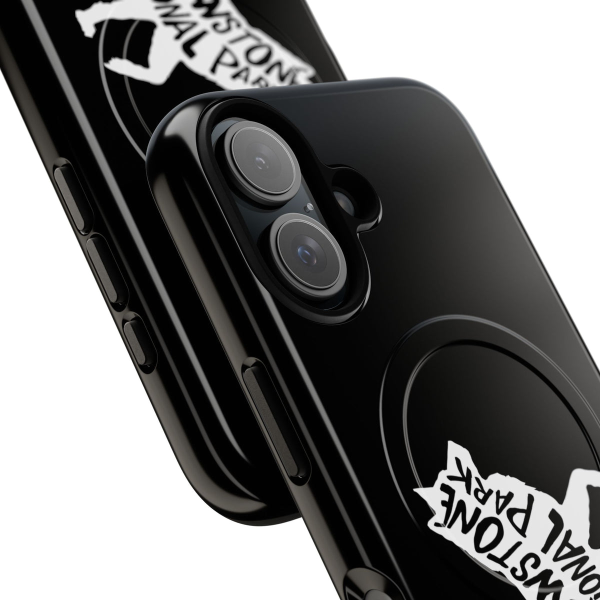 Yellowstone National Park iPhone Case with MagSafe - Wolf Design