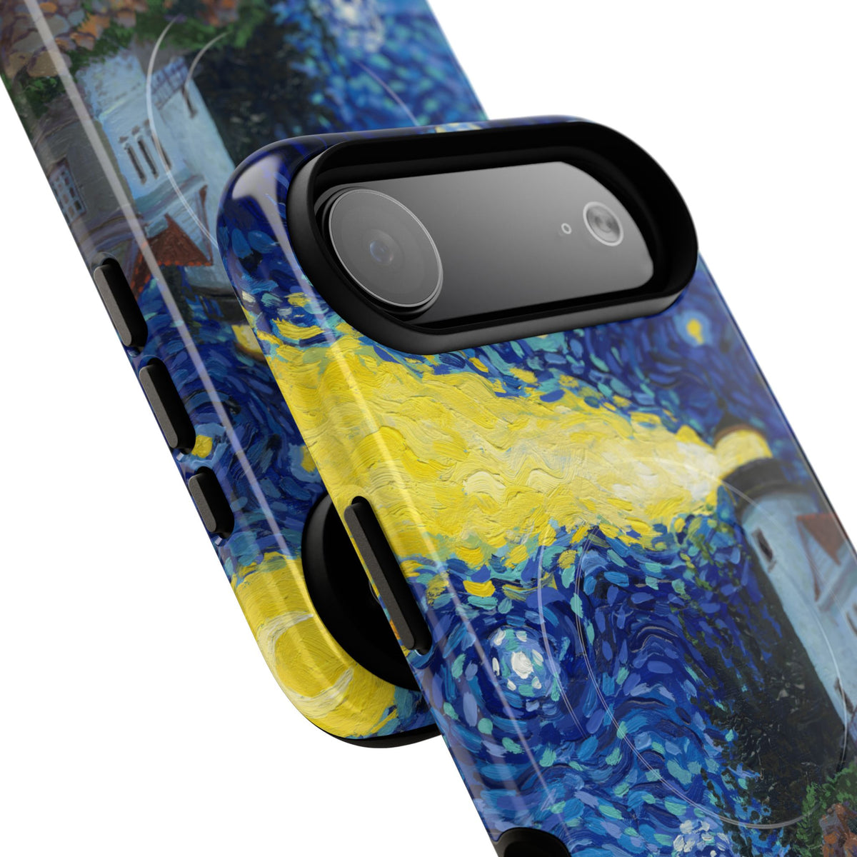 Acadia National Park iPhone Case with MagSafe - Starry Night Lighthouse