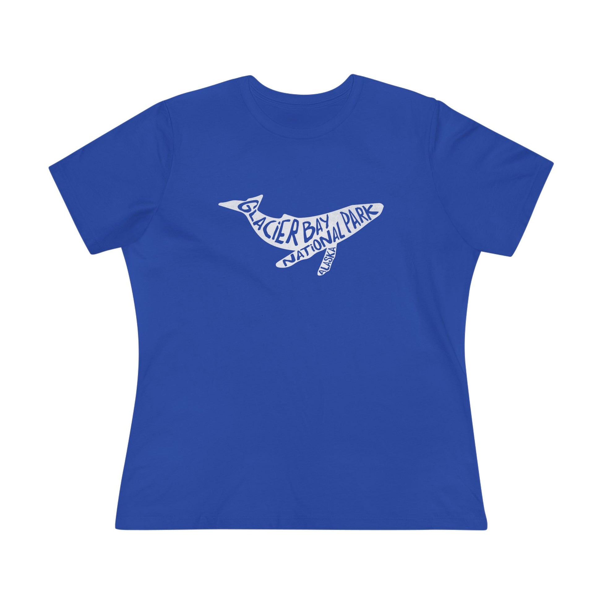 Glacier Bay National Park Women's T-Shirt - Humpback Whale — close-up
