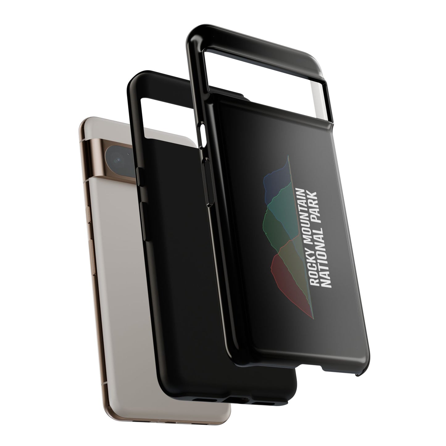 Rocky Mountain National Park Phone Case - Histogram Design