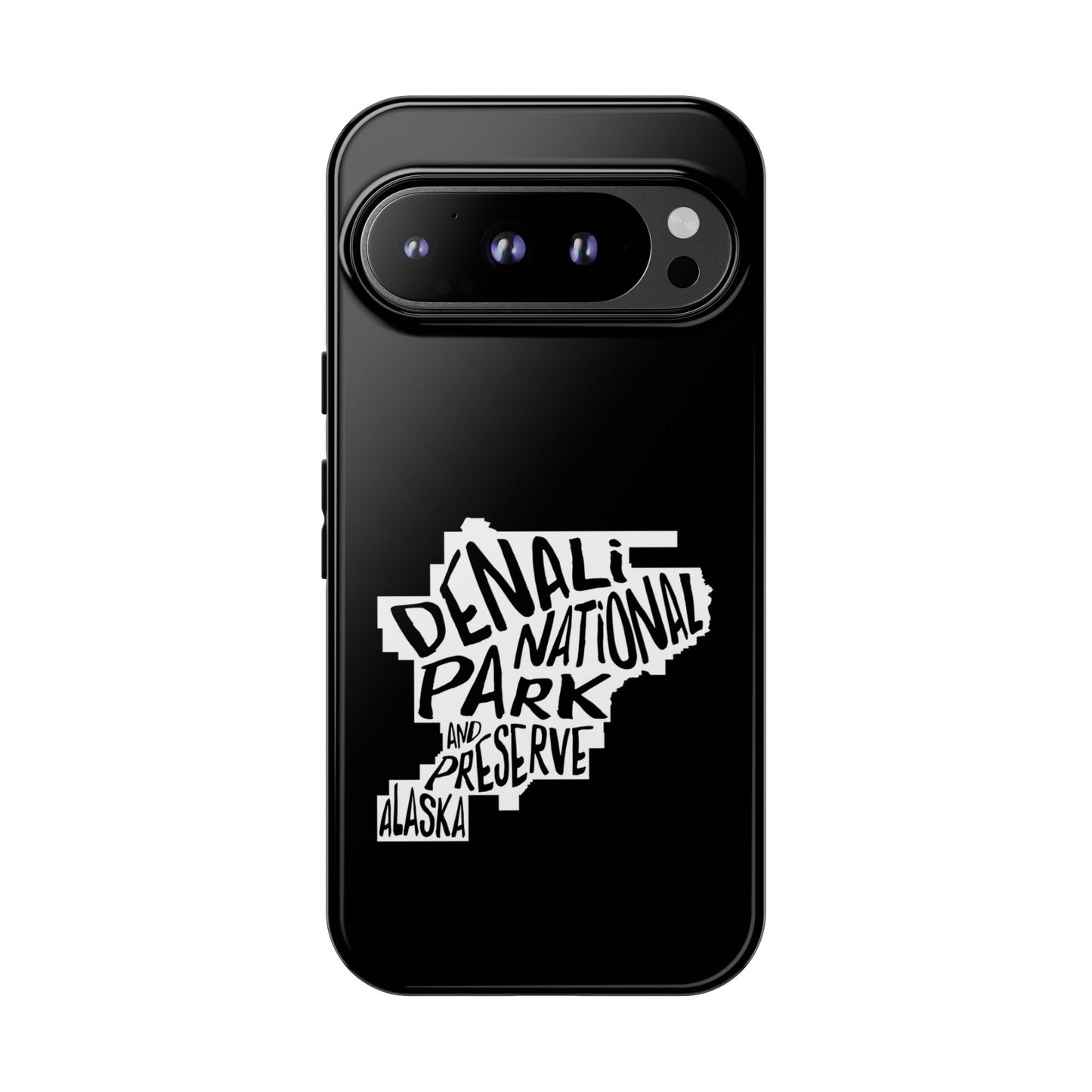 Denali National Park Phone Case - Map Design