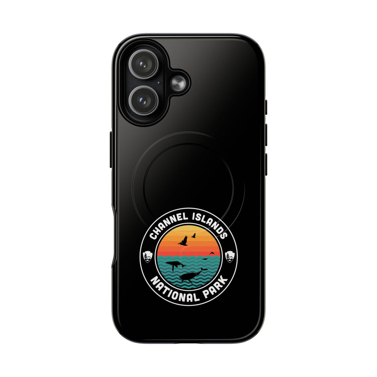 Channel Islands National Park iPhone Case with MagSafe - Round Emblem Design